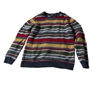 Class Club Multicolor Striped Kids Sweater